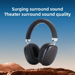 P9 Wireless Bluetooth Headphones with Mic - Pro Max, Stereo Sound Earphones for Sports and Gaming